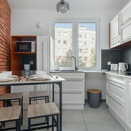 Elegant In For Remote Work With Parking And Balcony By Renters 公寓 波兹南